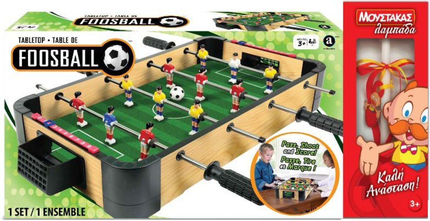 Λαμπάδα MAM Ξύλινο Ποδοσφαιράκι Tabletop 40cm. (MA3150_16) (0)