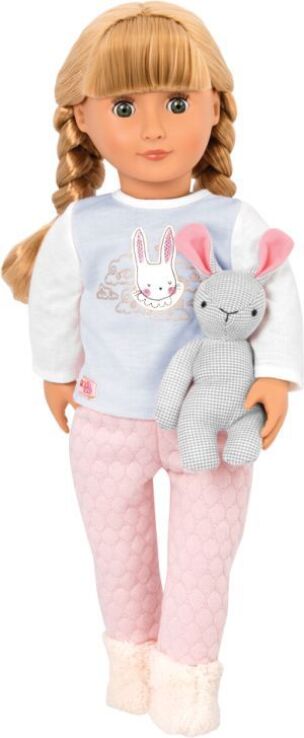 Our Generation Kούκλα Jovie with Pijama & Bunny (BD31147Z) (0)
