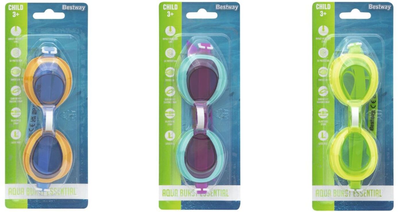 Bestway Γυαλιά Κολύμβησης High Style-3 Σχέδια (21002) (2)