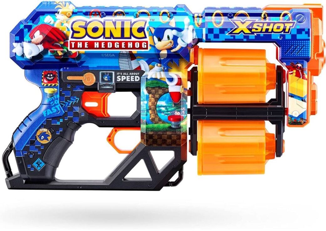 Λαμπάδα Zuru X-Shot Skins Dread 12 Darts Sonic (36583) (1)