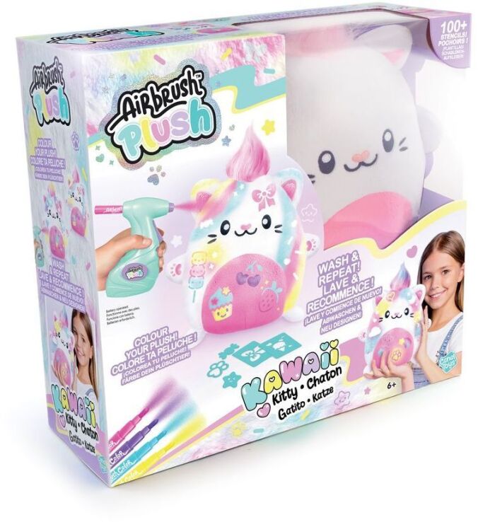 Canal Airbrush Plush Λούτρινο Kawaii Kitty (AIR073) (0)