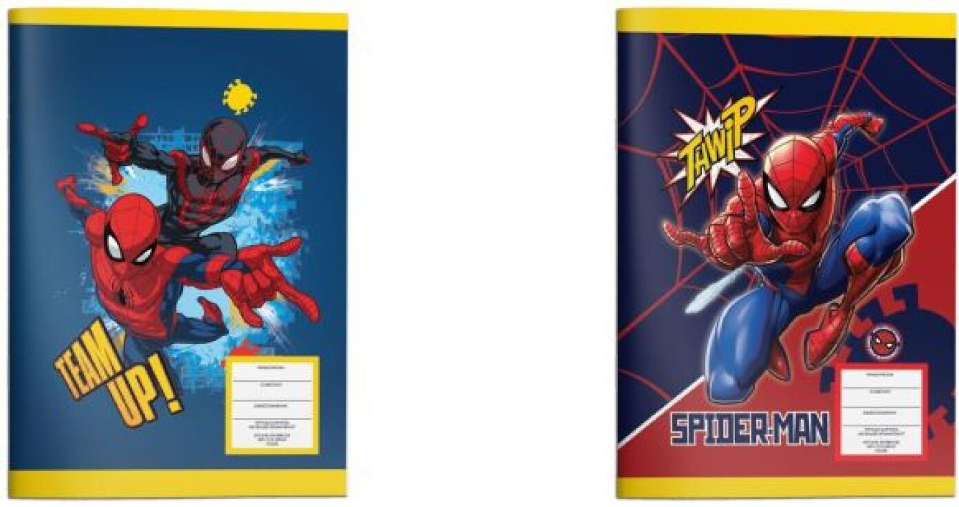 Spiderman Τετράδιο Καρφίτσα 17x24 40 Φύλλων-2 Σχέδια-1Τμχ (000508553) (0)