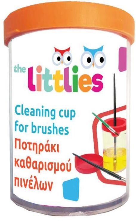 The Littlies Ποτηράκι Καθαρισμού Πινέλων-2 Χρώματα-1Τμχ (0646114) (0)