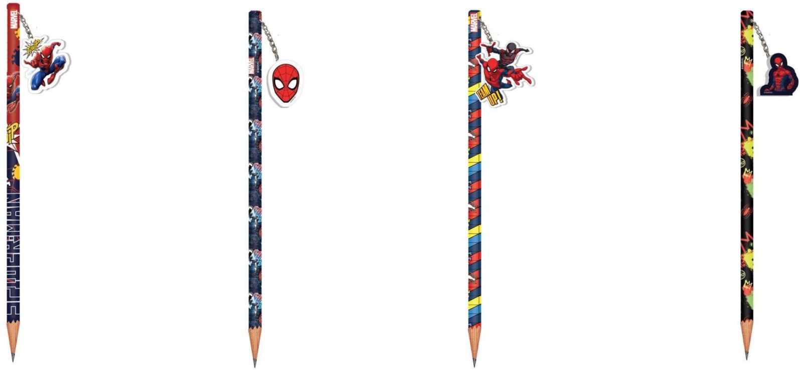 Spiderman Μολύβι Με Γόμα-4 Σχέδια-1 Τμχ (000508528) (0)