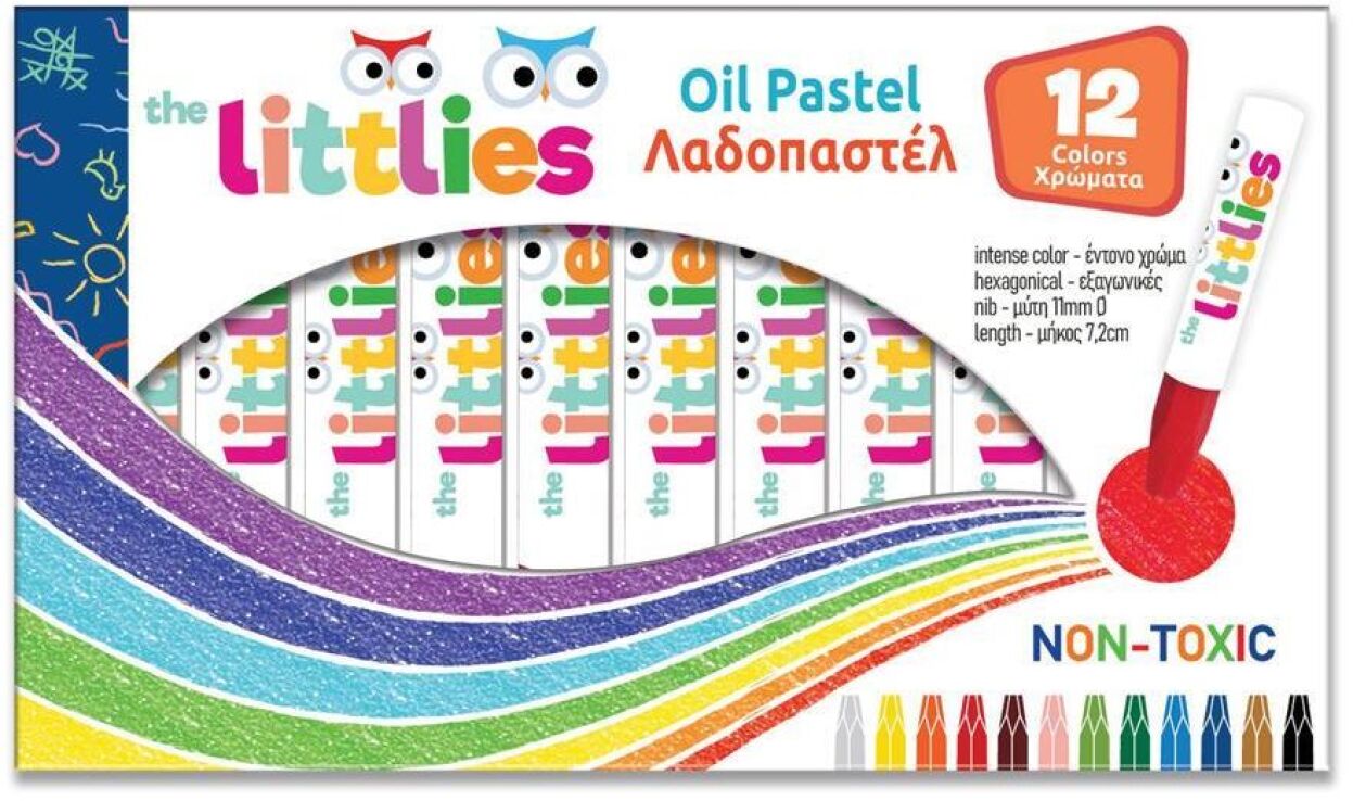 The Littlies Λαδοπαστέλ-12Τμχ (000646648) (0)
