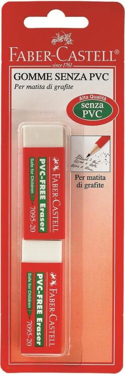 Faber Castell Γόμες 2Τμχ 7095-20 (12307174) (0)
