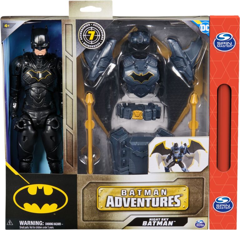 Λαμπάδα Batman Adventures Φιγούρα Night Sky Με Αξεσουάρ 30cm. (6070532) (0)