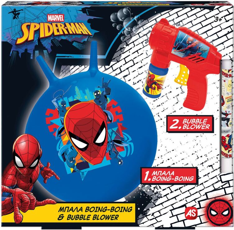 Λαμπάδα Spiderman Boing And Bubble Gun (1500-15768) (0)