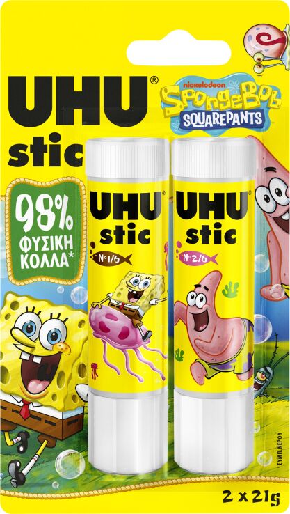 UHU Κόλλα Stic 2x21gr (7008752) (0)