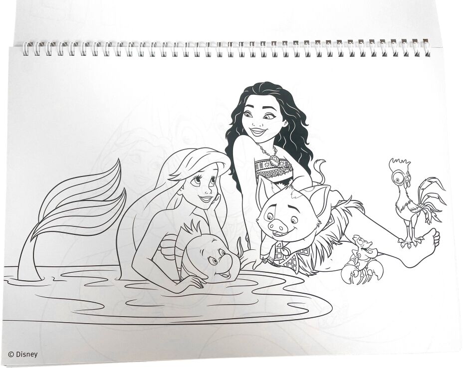 Princess Μπλοκ Ζωγραφικής Α4 Και Stickers (331-56416) (2)