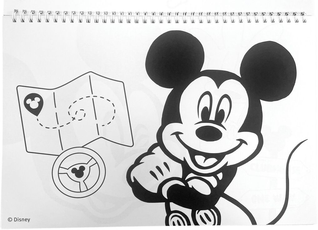 Mickey Street Μπλοκ Ζωγραφικής Α4+Stickers-40 Φύλλα (340-92416) (3)