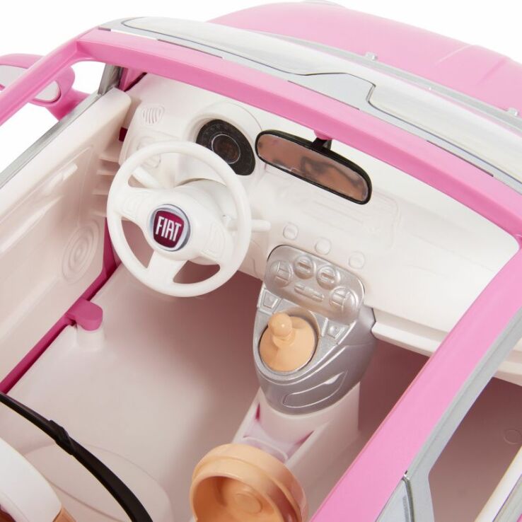 Barbie Fiat 500cc & Κούκλα (HRG59) (3)