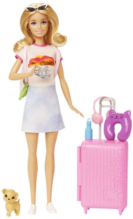 Λαμπάδα Barbie Dreamhouse Adventures-Barbie Έτοιμη Για Ταξίδι (HJY18) (2)