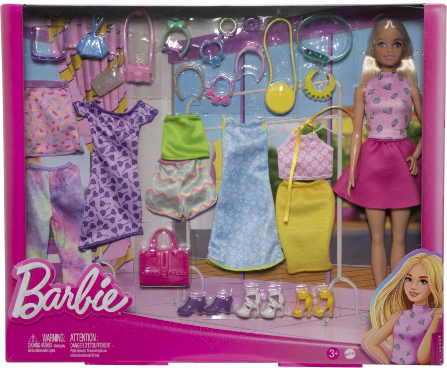 Barbie Σετ Μόδας Casual (HKB07) (1)