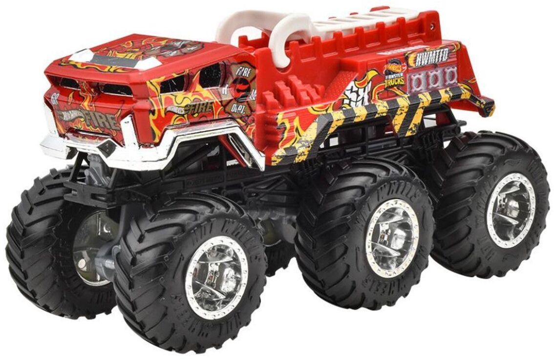 Hot Wheels Monster Trucks Νταλίκες 1:64-4 Σχέδια (HWN86) (0)