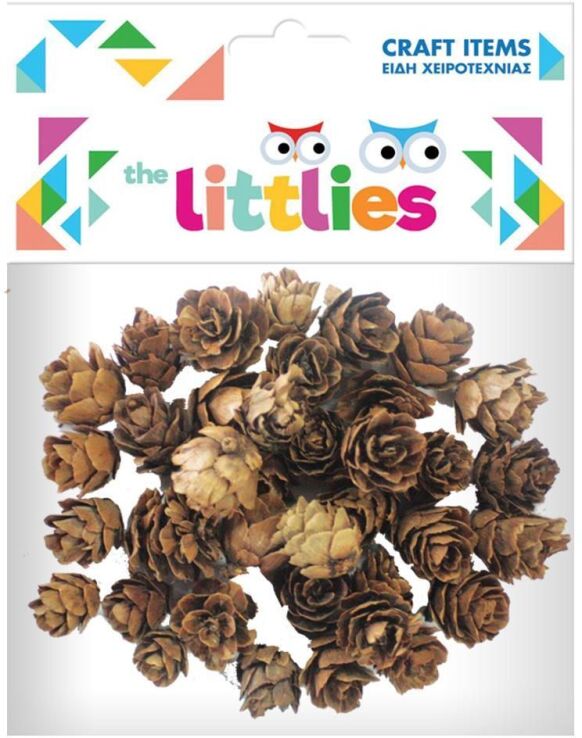 The Littlies Αποξηραμένα Κουκουνάρια 12Τμχ (004620172) (0)