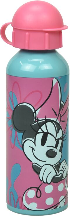 GIM Παγούρι Αλουμινίου Minnie 520ml-2 Σχέδια (553-05232) (0)