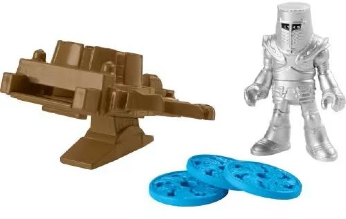 Fisher Price Imaginext-Φιγούρες Ιππότες Με Αξεσουάρ-3 Σχέδια (HCG63) (0)