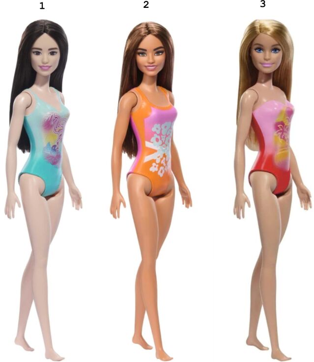 Barbie Beach-3 Σχέδια (HDC49) (1)
