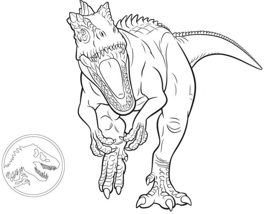 Jurassic World Μπλοκ Ζωγραφικής 23x33cm 40 Φύλλων 2 Σχέδια-1Τμχ (000572018) (3)