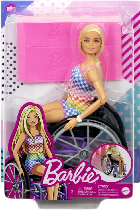 Barbie Fashionista Με Αναπηρικό Αμαξίδιο (HJT13) (1)