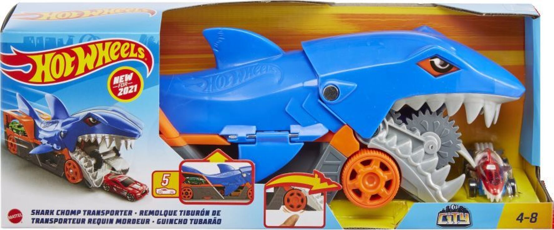 Hot Wheels Νταλίκα Καρχαρίας (GVG36) (1)
