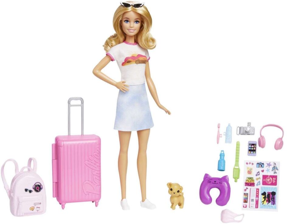 Λαμπάδα Barbie Dreamhouse Adventures-Barbie Έτοιμη Για Ταξίδι (HJY18) (1)