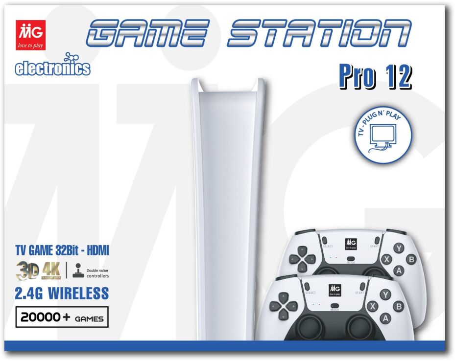 MG Game Station Pro 12 32 Bit 20000+ Games Κονσόλα (406044) (0)
