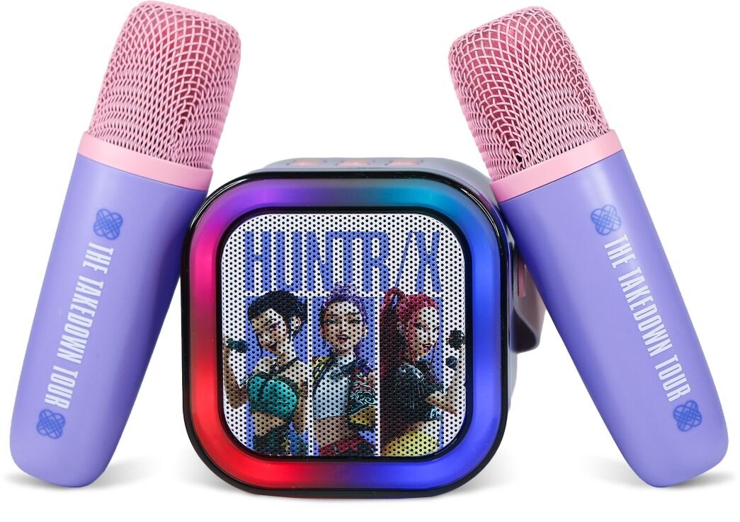 OTL K-Pop Demon Hunters Karaoke Speaker With Microphone Wireless Purple (ACC-1611) (2)