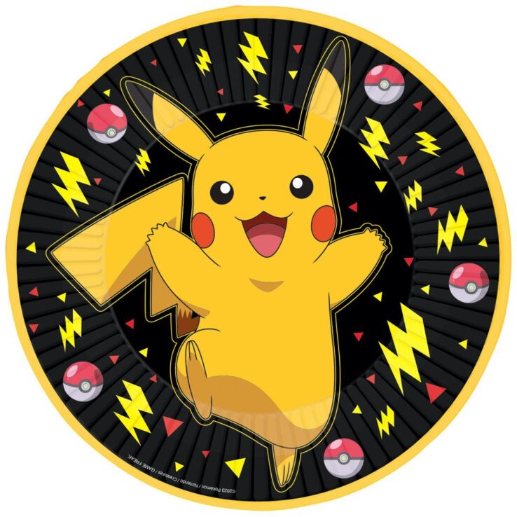 Πιάτα 23εκ Pikachu-Pokemon 8Τμχ (M991710466) (0)