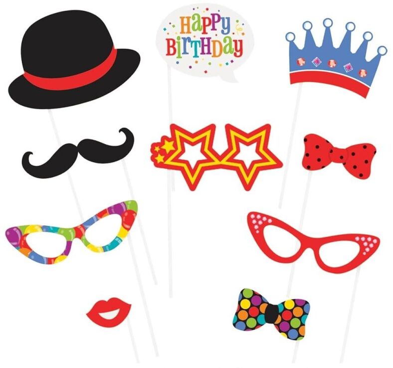 Σετ Φωτογραφικού Θαλάμου Birthday 10Τμχ (U61935) (0)