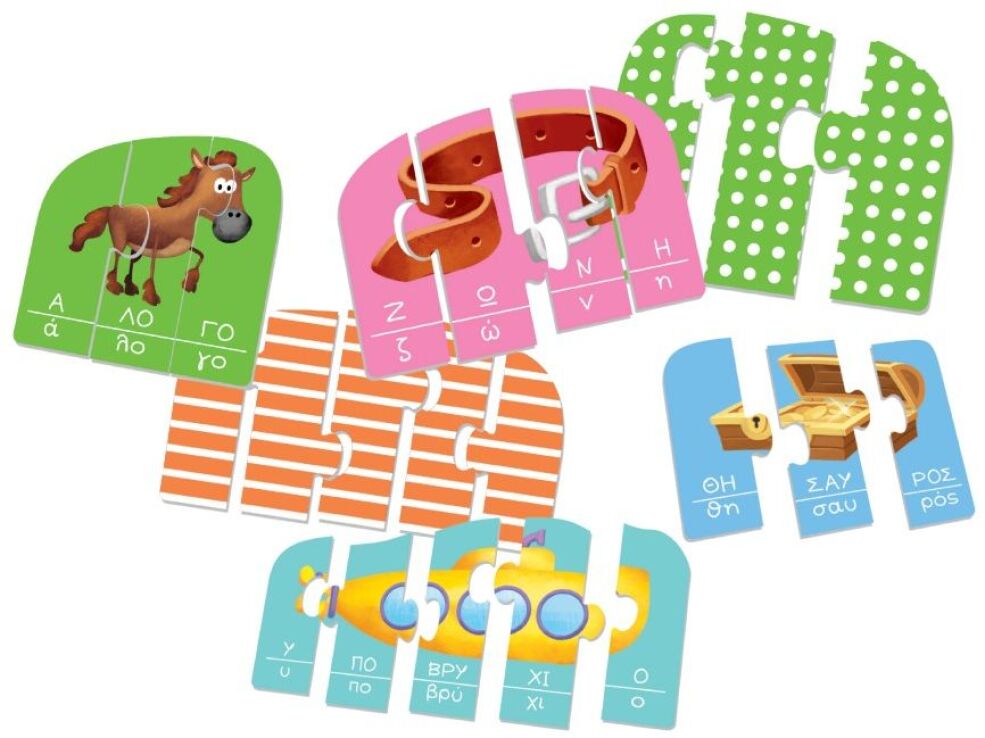 Επιτραπέζιο Γνώση-Λεξούλες & Συλλαβές (100697) (1)