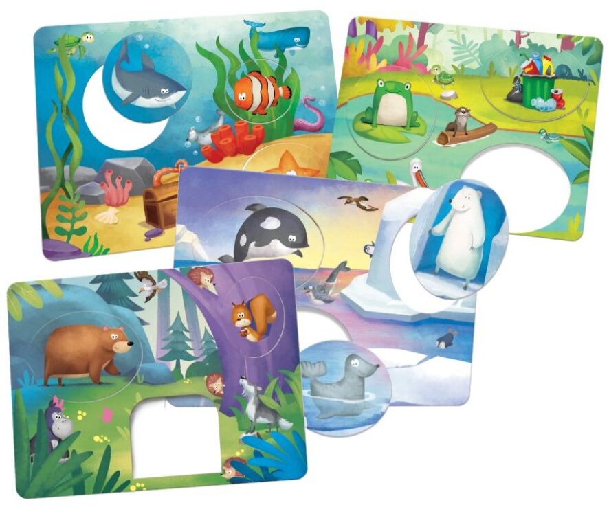 Επιτραπέζιο Γνώση-Που Ζουν Τα Ζωάκια; (100698) (1)