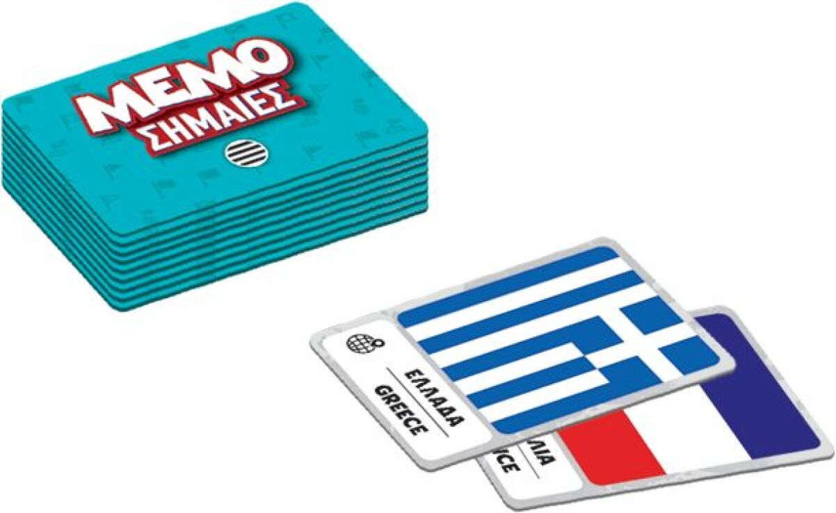 Επιτραπέζιο Memo Σημαίες (100796) (1)