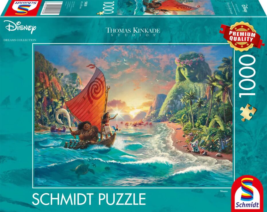 Παζλ Kinkade Disney 1000-Moana (58030) (0)