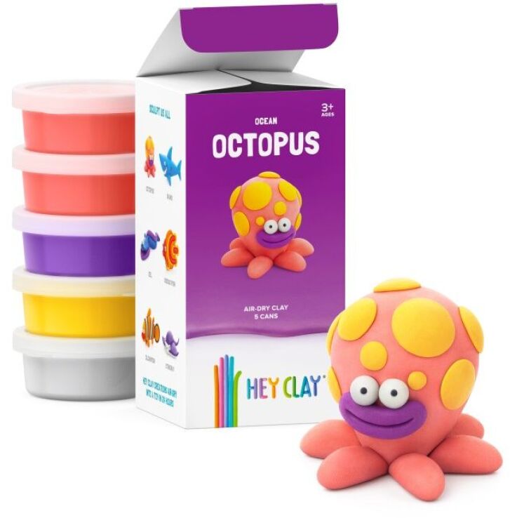 Hey Clay Claymates Octapus (440041) (1)