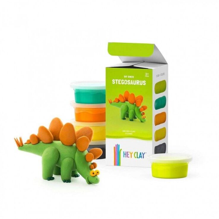 Hey Clay Claymates Stegosaurus (440055) (1)