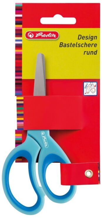 Herlitz Ψαλίδι Με Στρογγυλή Άκρη 13cm-3 Σχέδια-1Τμχ (10801710) (0)