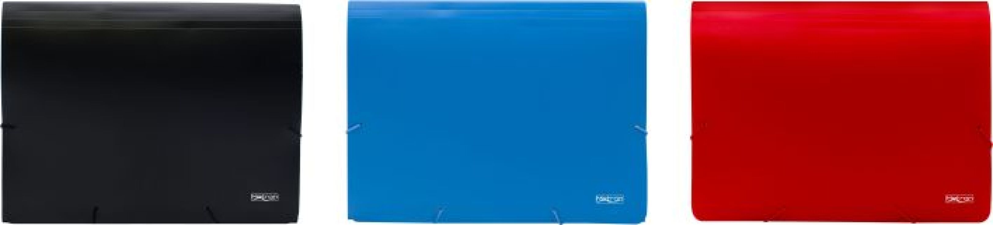 Metron Φάκελος 12 Θέσεων Λάστιχο-3 Χρώματα-1Τμχ (907.12) (0)