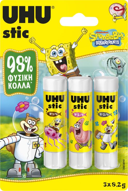 Uhu Κόλλα Stic 3X8,2gr (7008751) (0)