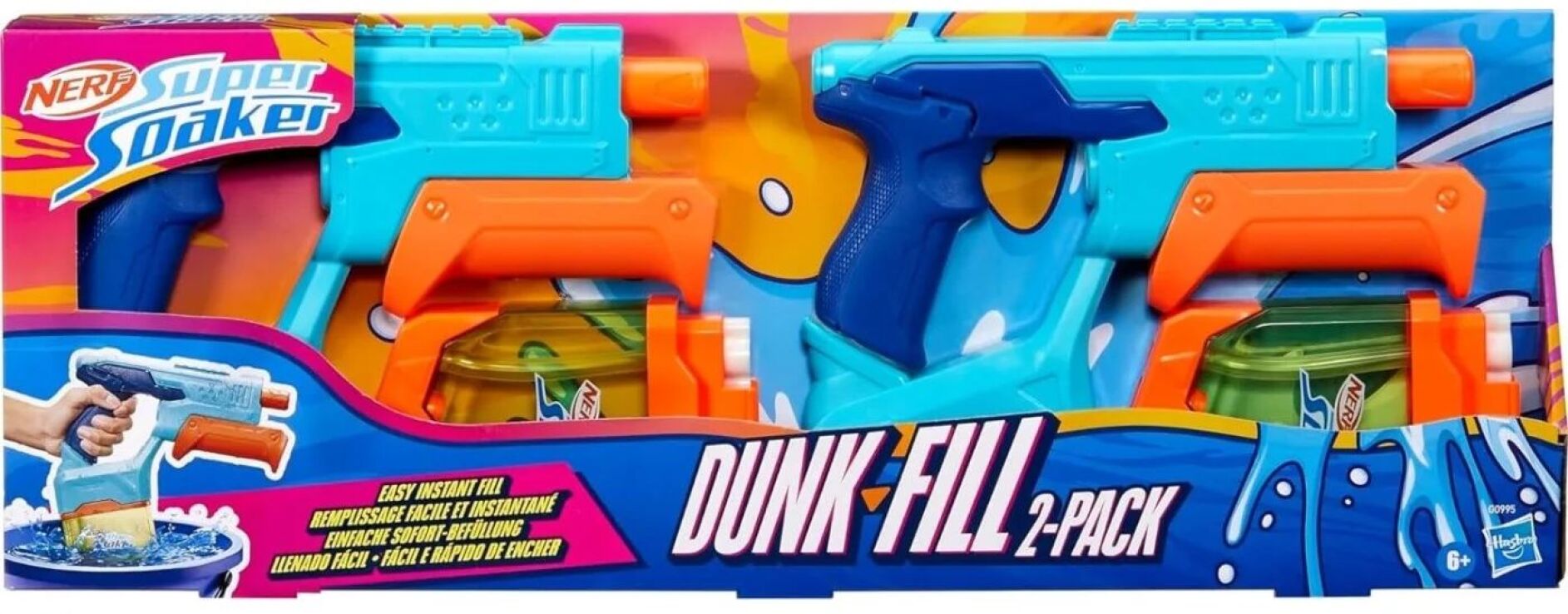 Super Soaker Dunk Fill 2 Pack(SSG0995) (1)