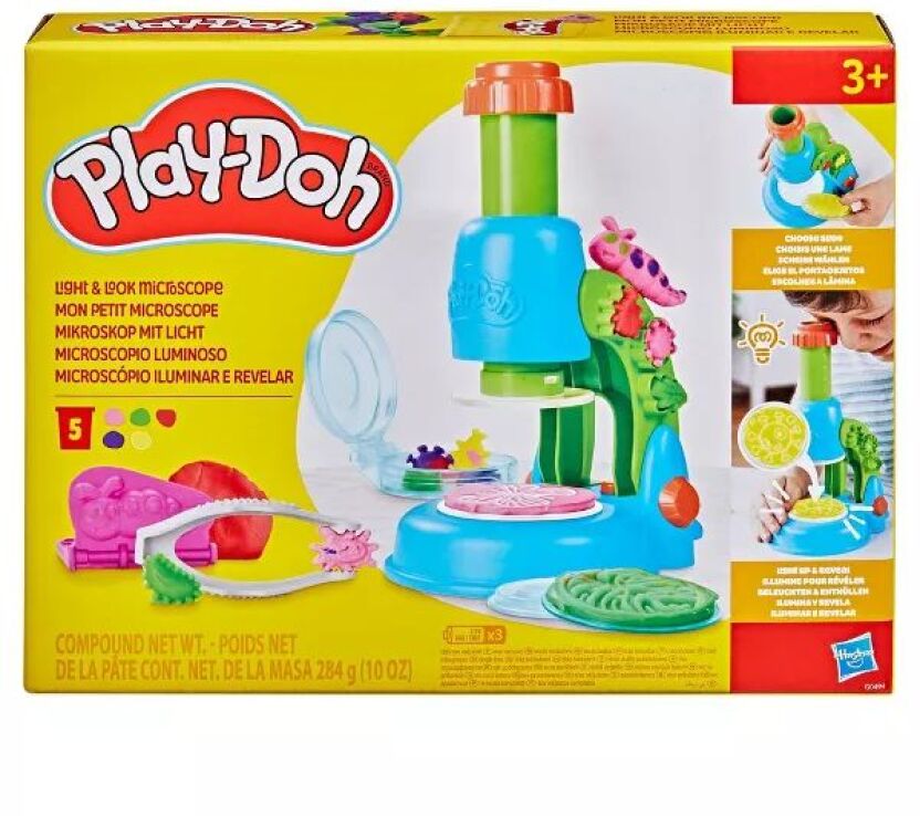 Playdoh Light & Look Microscope (G0494) (1)