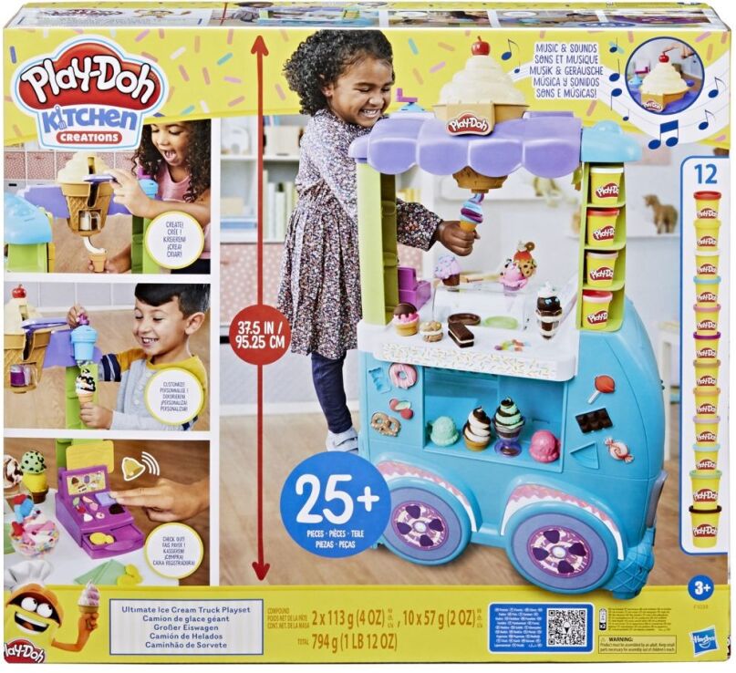 Playdoh Ultimate Ice Cream Truck Playset (F1039) (1)