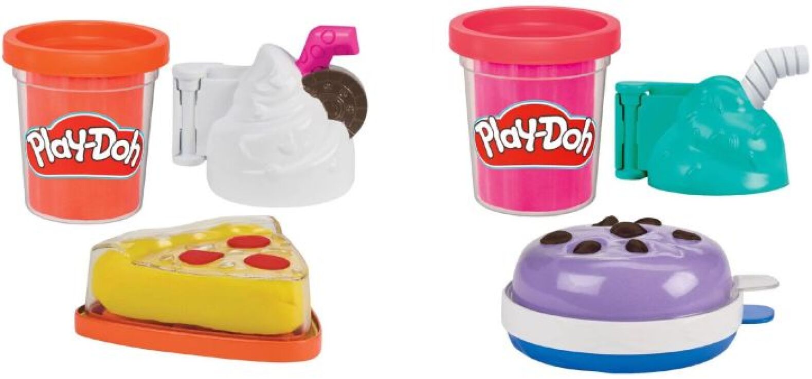 Playdoh Treats To Go-2 Σχέδια (G2303) (2)