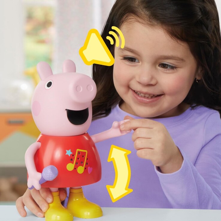 Λαμπάδα Peppa Pig Talk & Sing Peppa (G0518) (4)