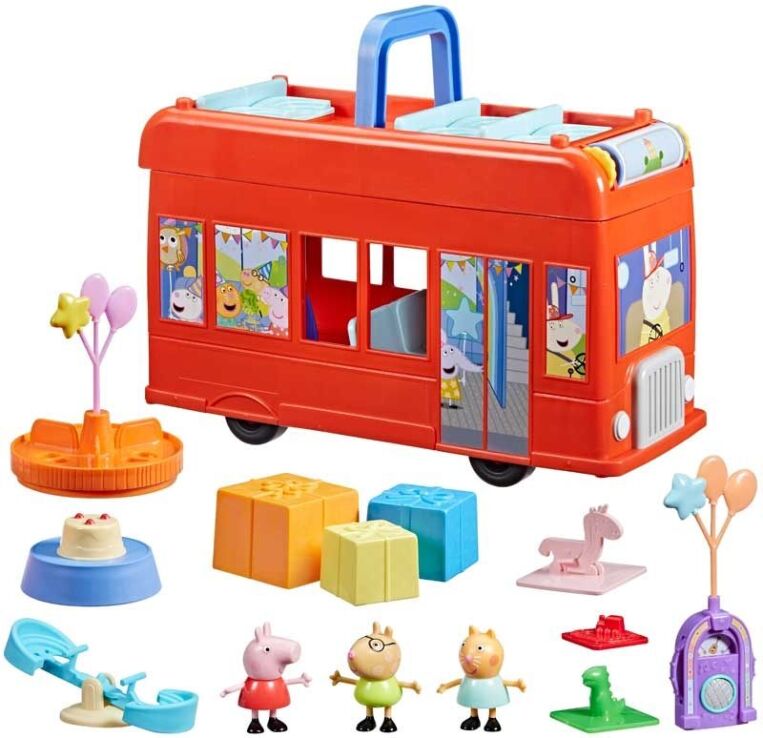 Peppa Pig 2 In 1 Party Bus (F8881) (0)