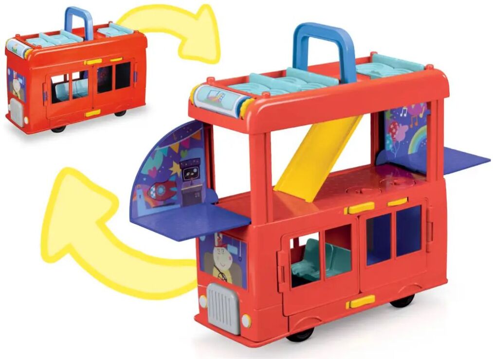 Peppa Pig 2 In 1 Party Bus (F8881) (2)