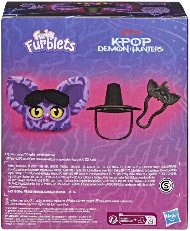 Furby Furblets K-Pop Demon Hunters Saja Boy (G4792) (6)