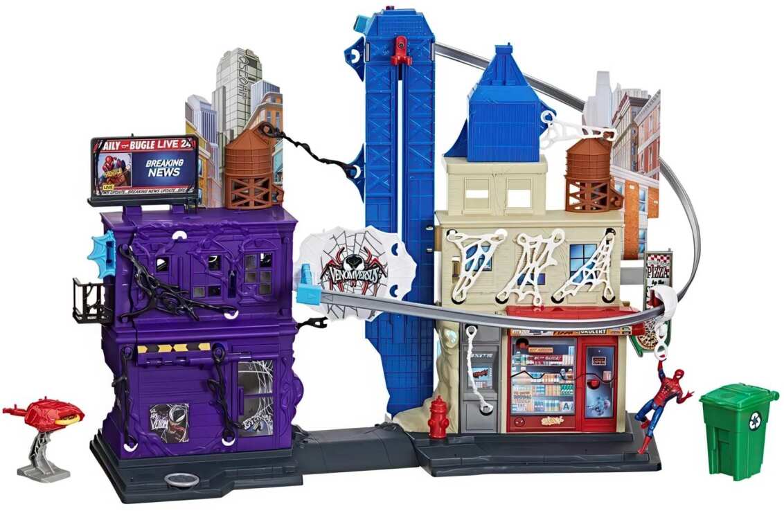 Spiderman 4"Venom VS Web City Showdown (G0737) (0)