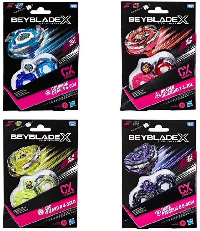 Beyblade BBX 2.0 Starter Pack Top-4 Σχέδια (G0840) (2)